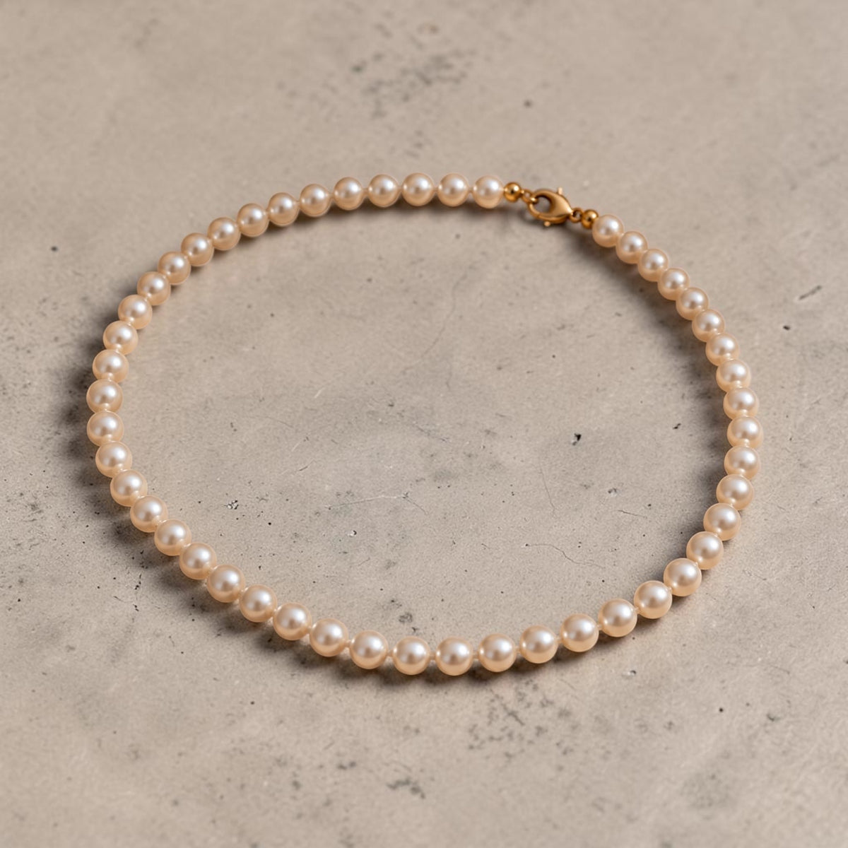 L'amour Pearl necklace 5 mm