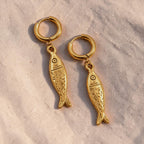 Sardine earrings